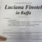 Luciana Finotello in Raffa