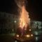 La pioggia non rovina la festa, a Valle Mosso il Falò di Natale