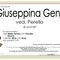 Giuseppina Gens, ved. Perello Giuseppina Gens, ved. Perello