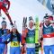 Milano Cortina 2026, staffetta biathlon d'argento. Goggia e Dalmasso di bronzo