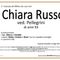 Chiara Russo, ved. Pellegrini
