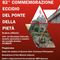 Quarona, il 14 agosto la commemorazione dell’eccidio del Ponte della Pietà Quarona, il 14 agosto la commemorazione dell’eccidio del Ponte della Pietà