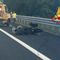 Incidente tra 2 moto sulla A26, intervengono i Vigili del Fuoco