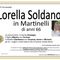 Lorella Soldano in Martinelli Lorella Soldano in Martinelli