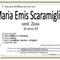 Maria Emis Scaramiglia, ved. Zoia Maria Emis Scaramiglia, ved. Zoia