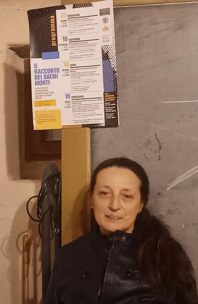 Elena De Filippis racconta i Sacri Monti mariani di Crea e Oropa al Castello di Lenta