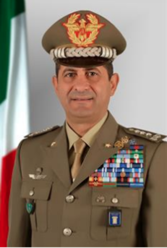 Il generale Francesco Figliuolo in Piemonte