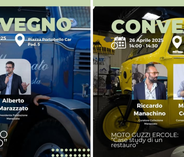Fondazione Marazzato sarà presente alla Fiera Alto Adriatico Motori d'Epoca di Pordenone