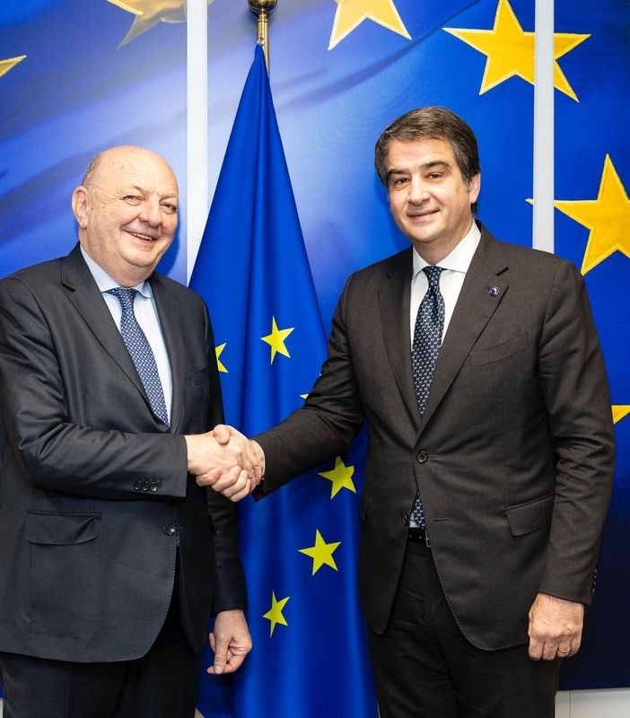 Incontro Pichetto-Fitto a Bruxelles: tra i temi energia e PNRR FOTO