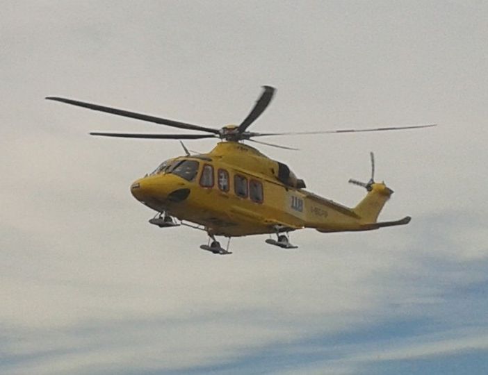 Precipita per dieci metri lungo un dirupo: grave 59enne (foto di repertorio)