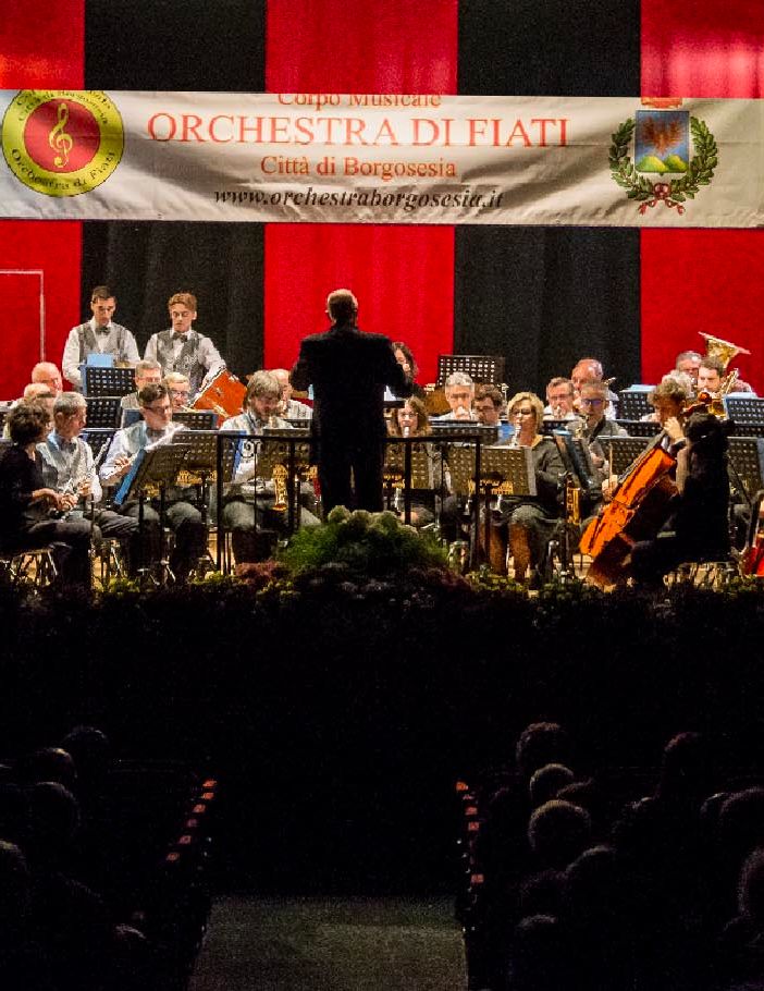 Borgosesia in festa per il 30° concerto di gala.