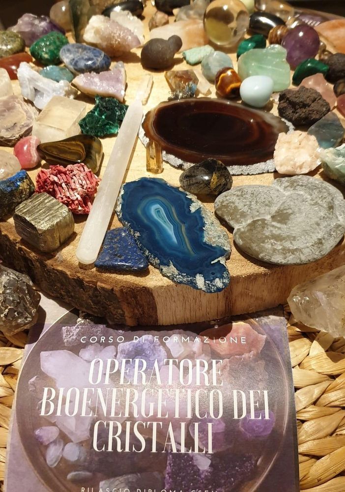 Tutto pronto per il Corso di Formazione Operatore Bioenergetica dei Cristalli