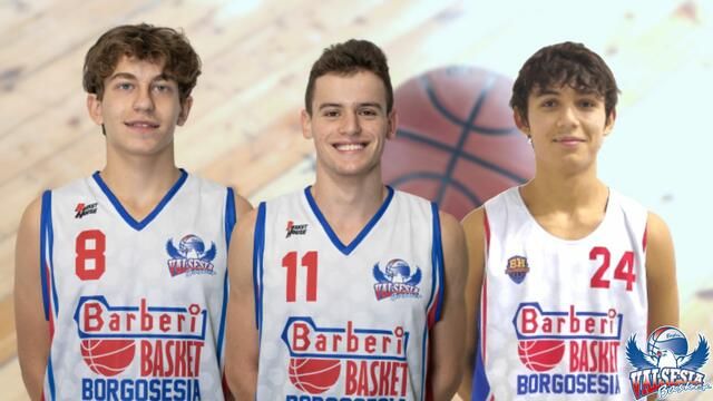 Barberi Valsesia Basket aggrega tre giovani al roster della prima squadra