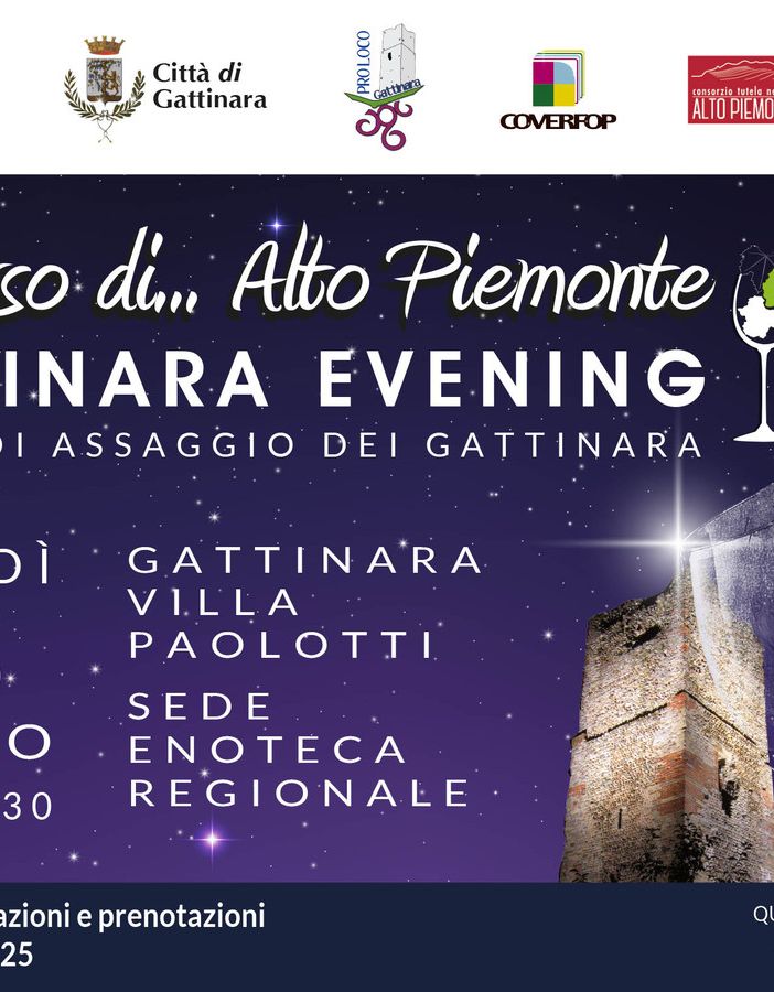 Gattinara: Secondo appuntamento di &quot;Un sorso di Alto Piemonte&quot;