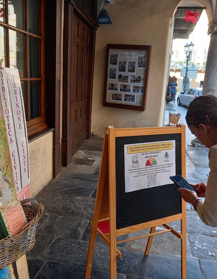 Varallo, Biblioteca civica Farinone Centa: presentati i risultati dei questionari di soddisfazione.