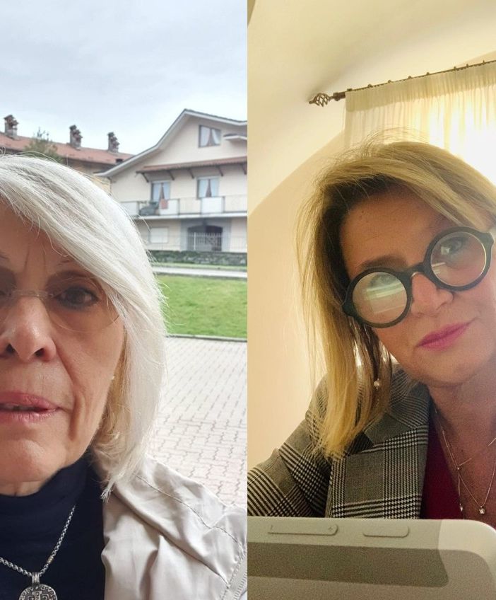 Eugenia Borzone (a sinistra) e Lorella Morino (a destra)
