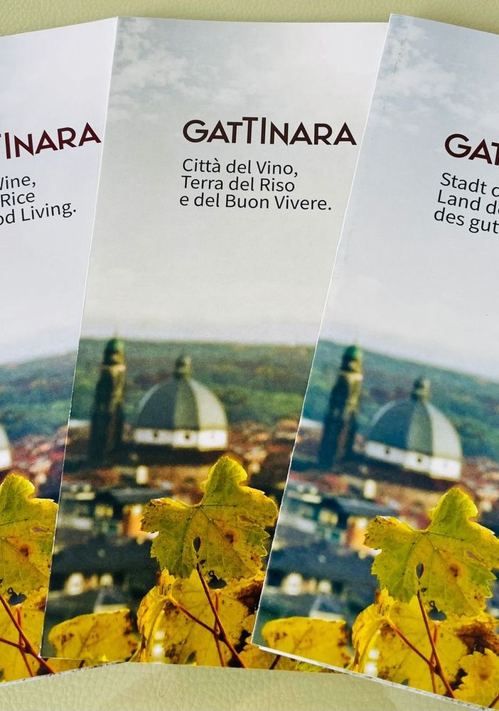 Per Gattinara una nuova brochure turistica in tre lingue