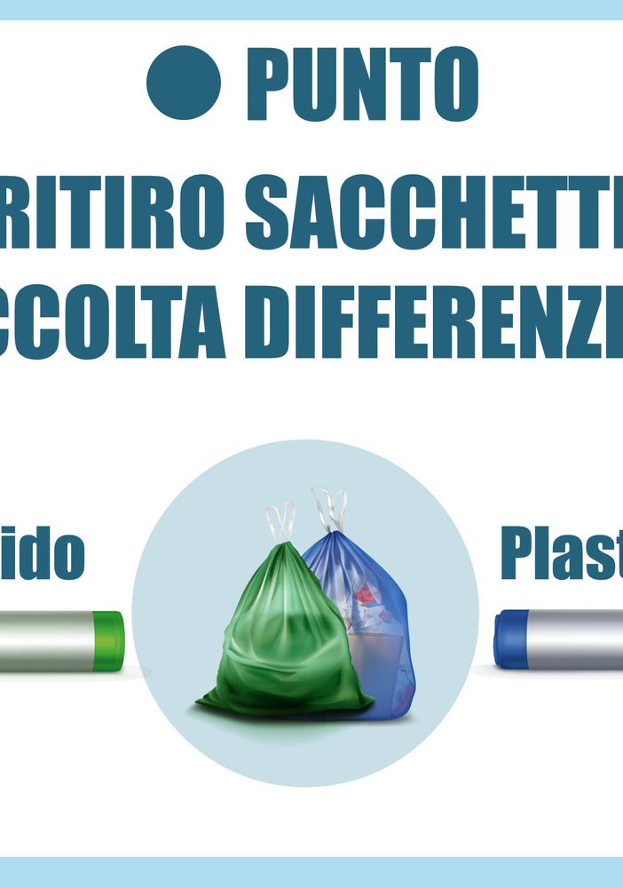 Gattinara: Ritiro sacchetti raccolta differenziata per l’anno 2021