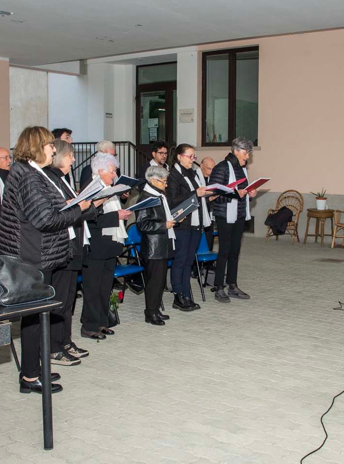 Serravalle: Festeggiata Santa Rita alla Casa di Riposo
