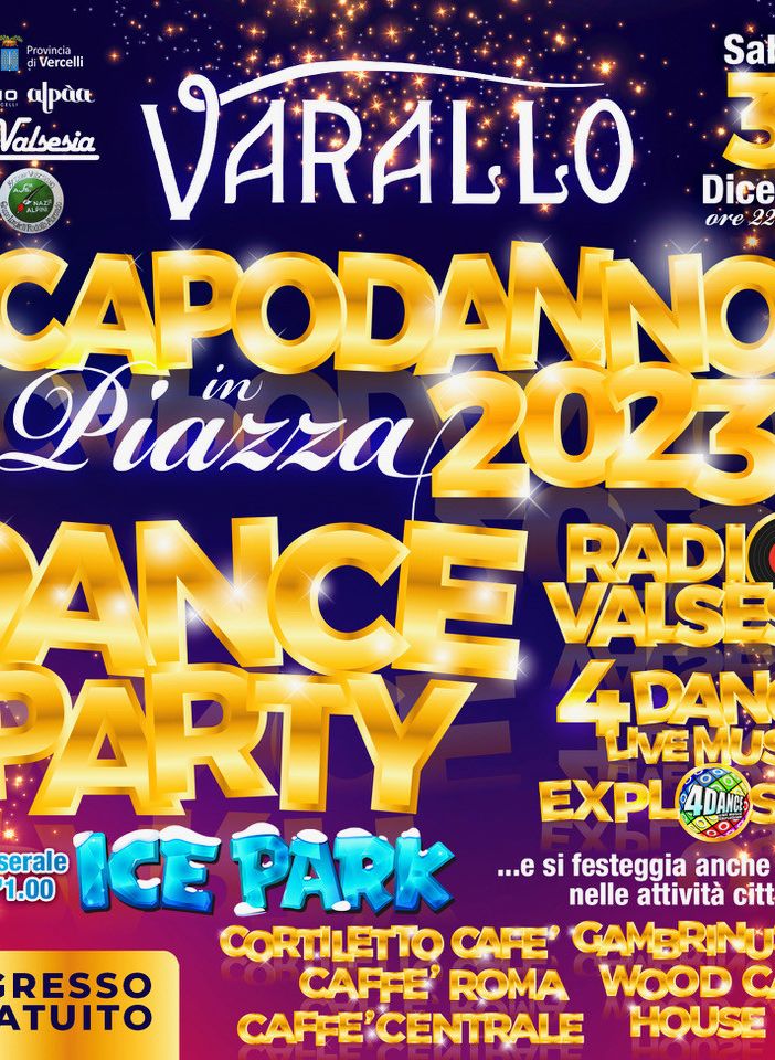 Capodanno in piazza a Varallo
