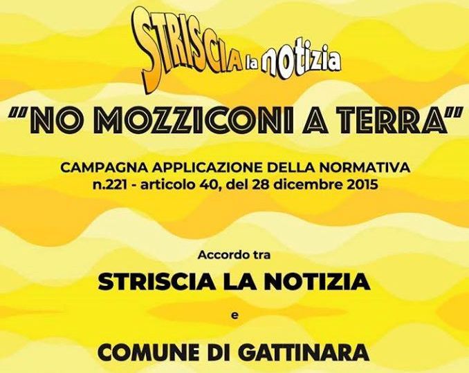 Gattinara aderisce a alla campagna di Striscia la Notizia