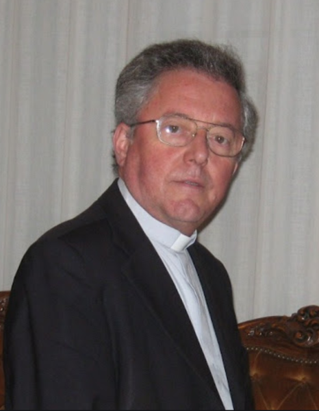 Monsignor Franco Givone, parroco di Gattinara