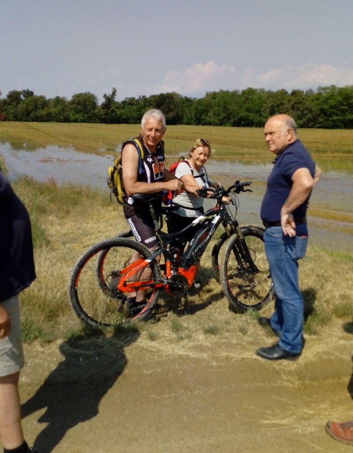 Un territorio da scoprire, gita in bicicletta tra risaie e vigneti