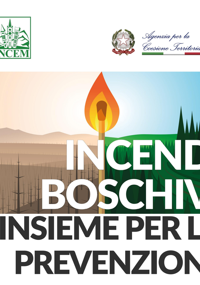 Incendi boschivi: oggi il sesto webinar UNCEM sulla “Comunicazione in emergenza”.