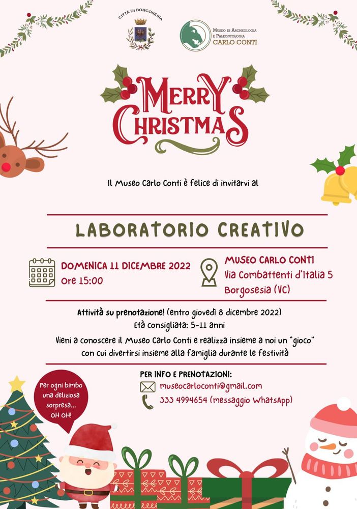 Borgosesia: Natale al Museo Carlo Conti