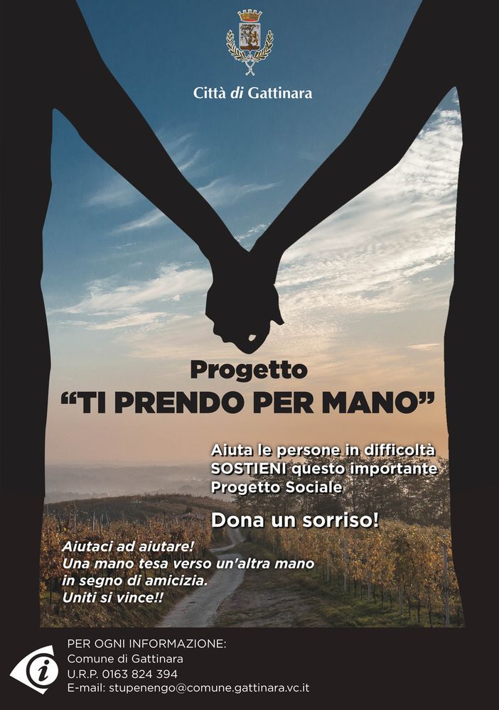 Aiutaci ad aiutare con il Progetto “TI PRENDO PER MANO”