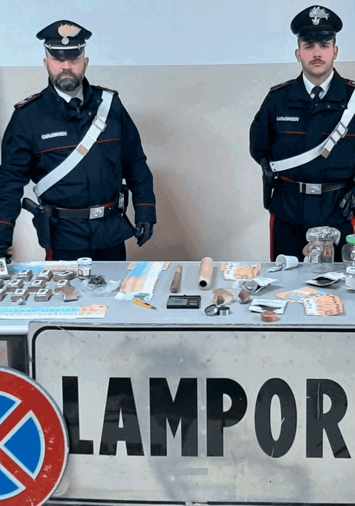Giovani vercellesi arrestati per spaccio dai Carabinieri