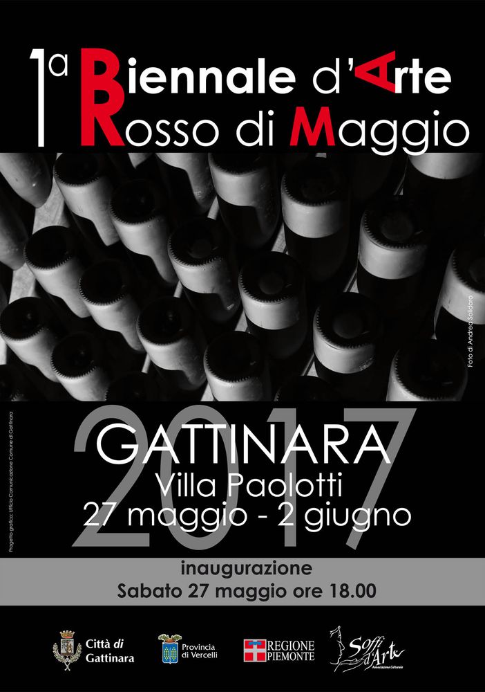 Gattinara: Biennale d’arte Rosso di maggio dal 27 maggio al 2 giugno