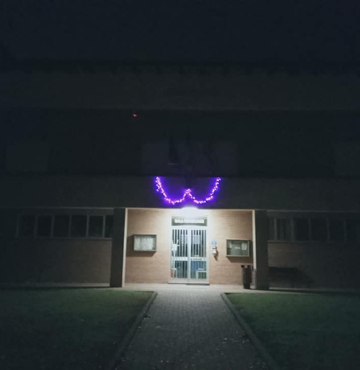 Lozzolo si accende di viola per &quot;Facciamo luce sul tumore al pancreas&quot;