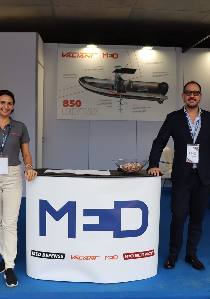 MED presenta la nuova rivoluzione dei battelli pneumatici al Salone Nautico di Genova.