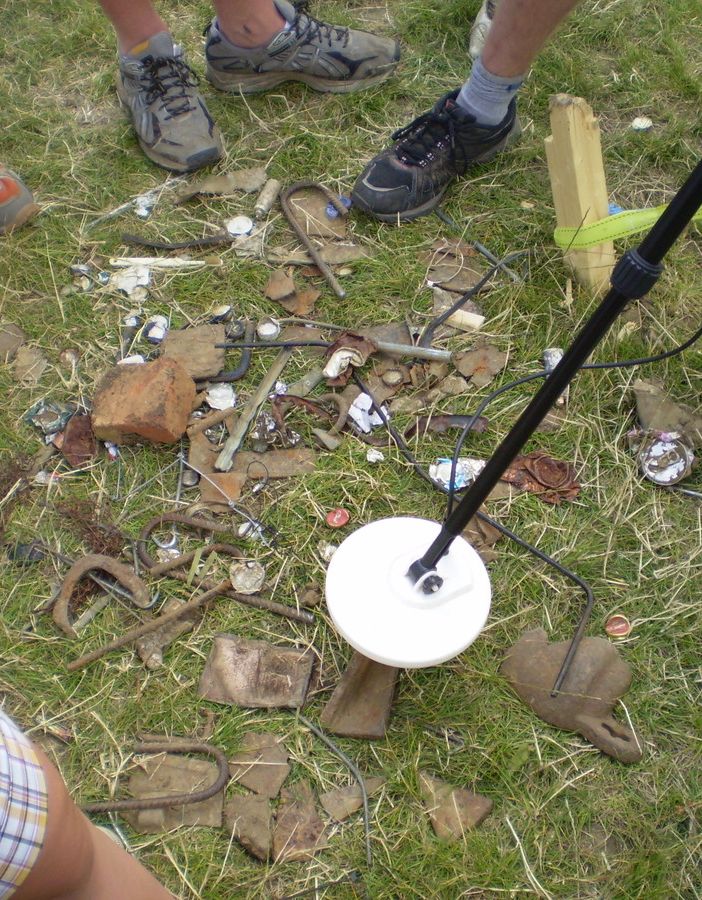 Sfida con i metal detector a Cellio con Breia