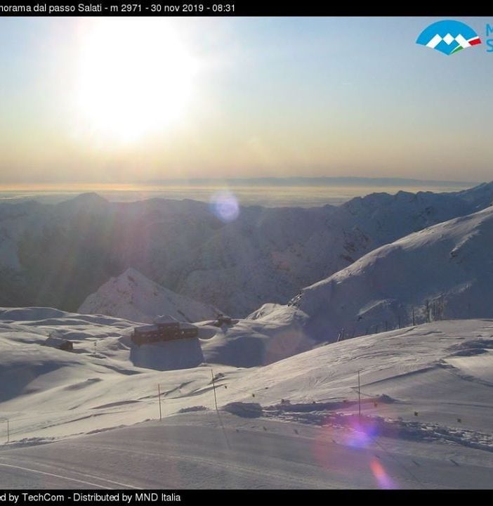 Foto webcam Monterosa Ski sabato 30 novembre