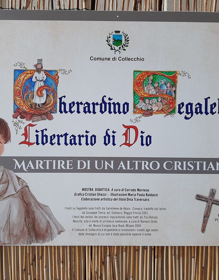 A Collecchio, paese natale di Gherardino Segalello, si parla anche di Dolcino e della Valsesia