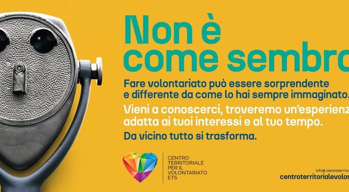 'Non è come sembra', ecco la nuova Campagna di sensibilizzazione al volontariato