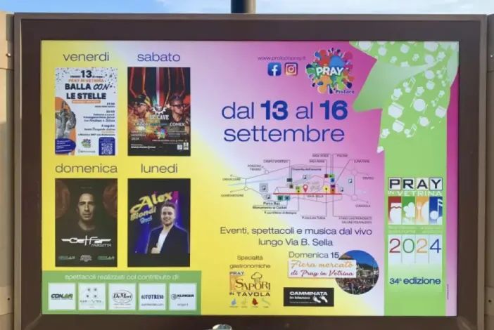 Pray in vetrina, dal 13 al 16 settembre