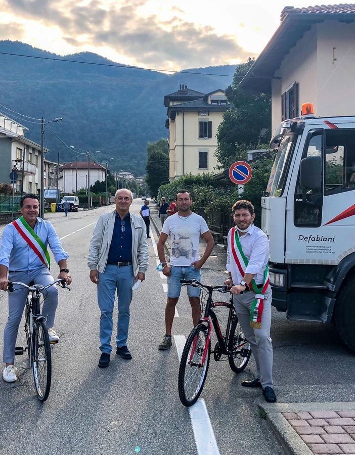 Consegnati i lavori per la realizzazione della pista ciclabile Varallo-Quarona