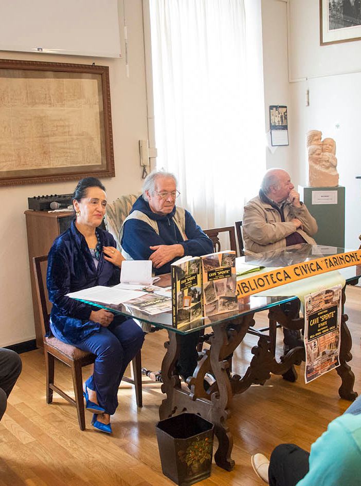 Varallo, Giorgio Faglia ha presentato “Cave spente” - II volume