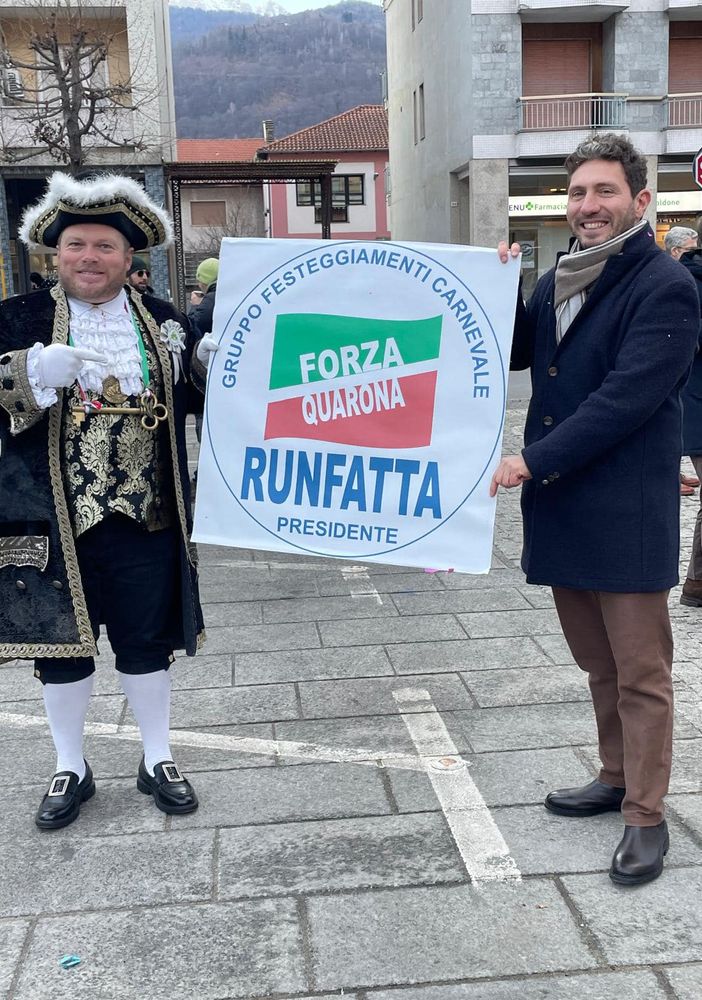 Carnevale a Quarona: le chiavi a Re Runfatta