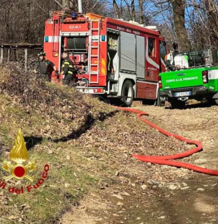 Principio d'incendio al Fei di Quarona