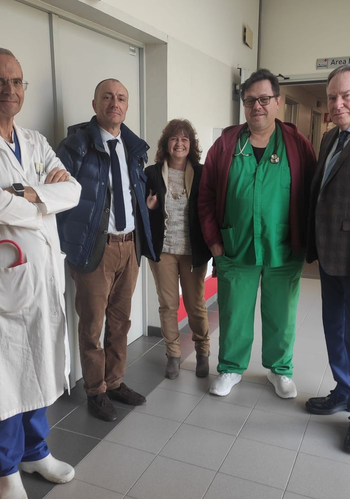 La visita del direttore Ricci a Borgosesia