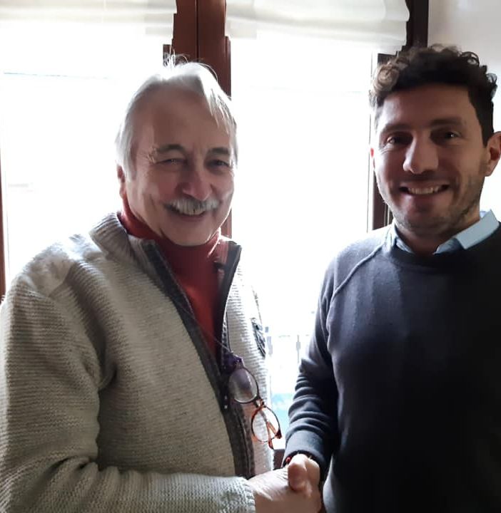 Dott. Ruga e il sindaco di Quarona