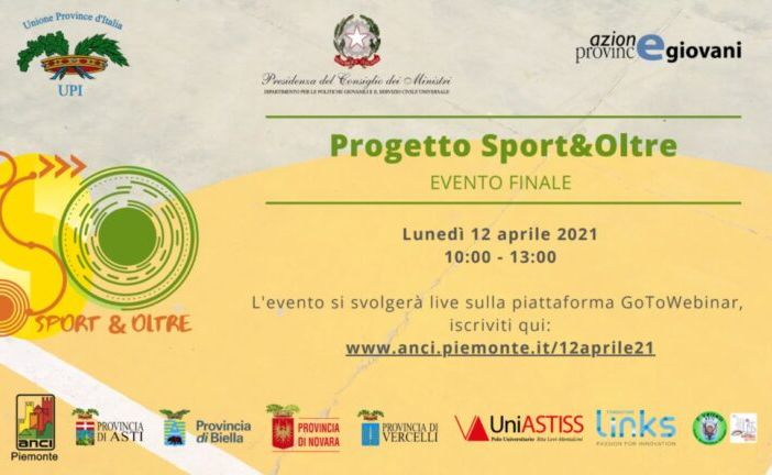 L’evento conclusivo di Sport&amp;Oltre | Webinar il 12/4
