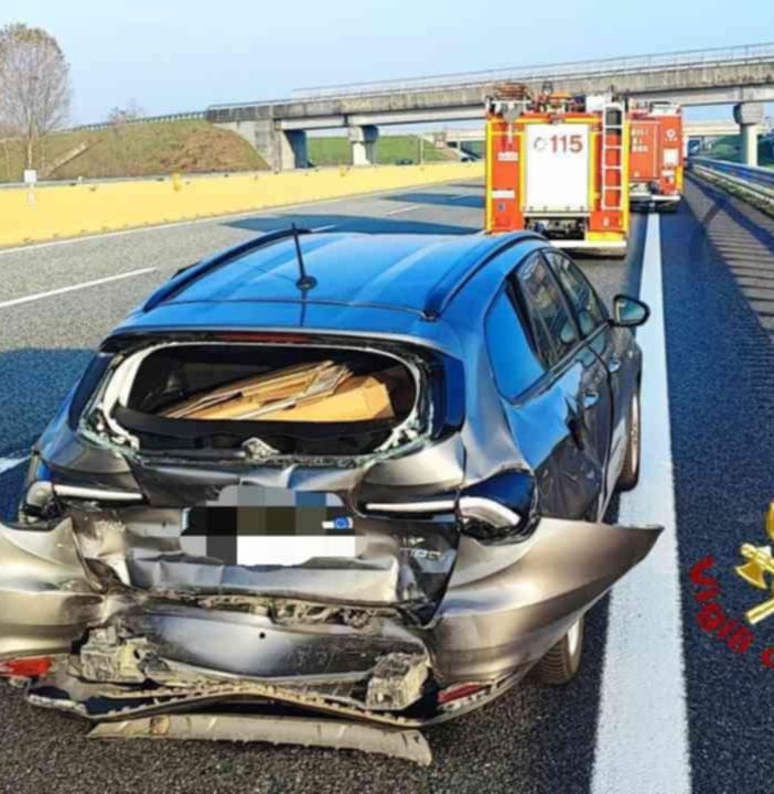 Schianto sulla A4 a Biandrate: intervento dell'elisoccorso