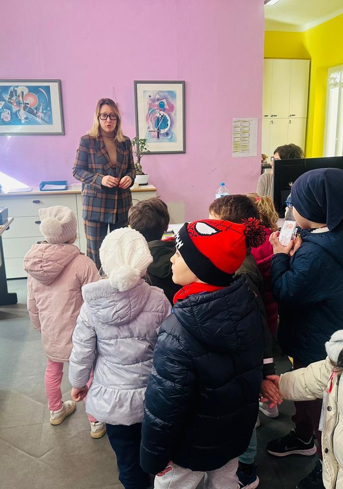 Borgosesia: La scuola Mello Grand visita il comune