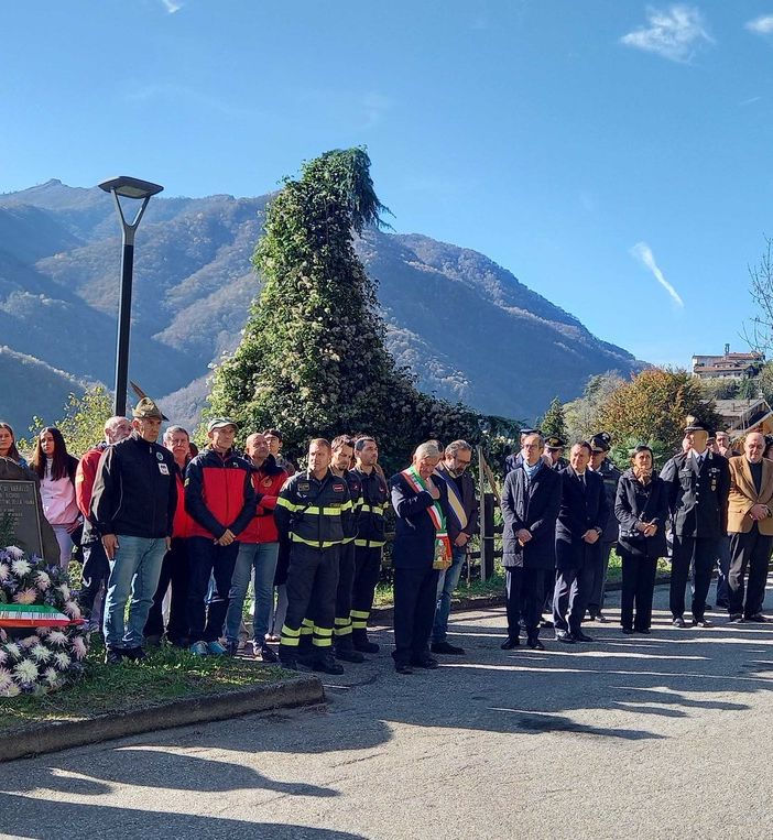 Varallo ha ricordato le vittime della frana del Levante.