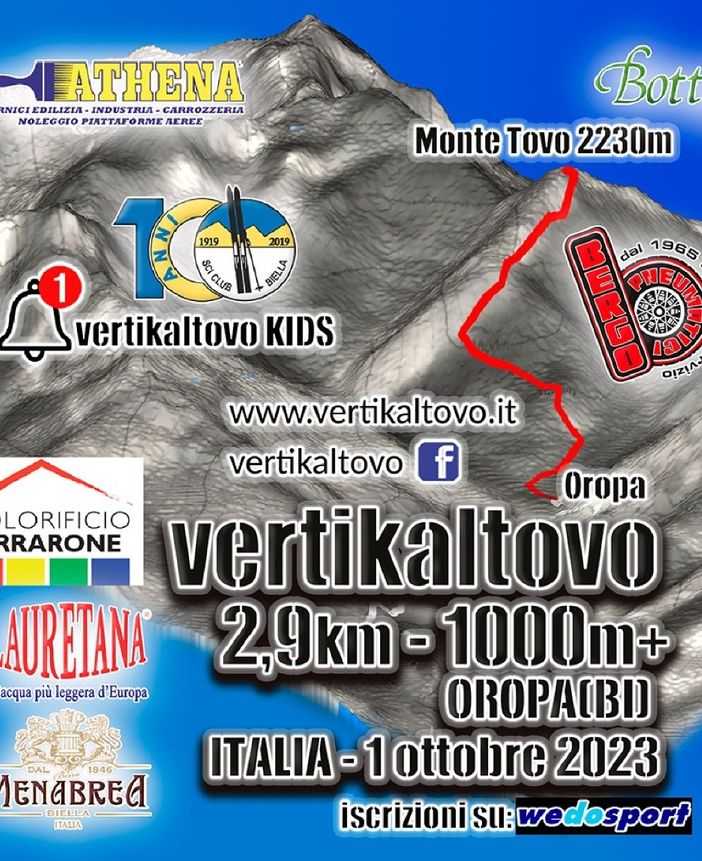 Ritorna Vertikaltovo: la corsa Oropa - Monte Tovo.
